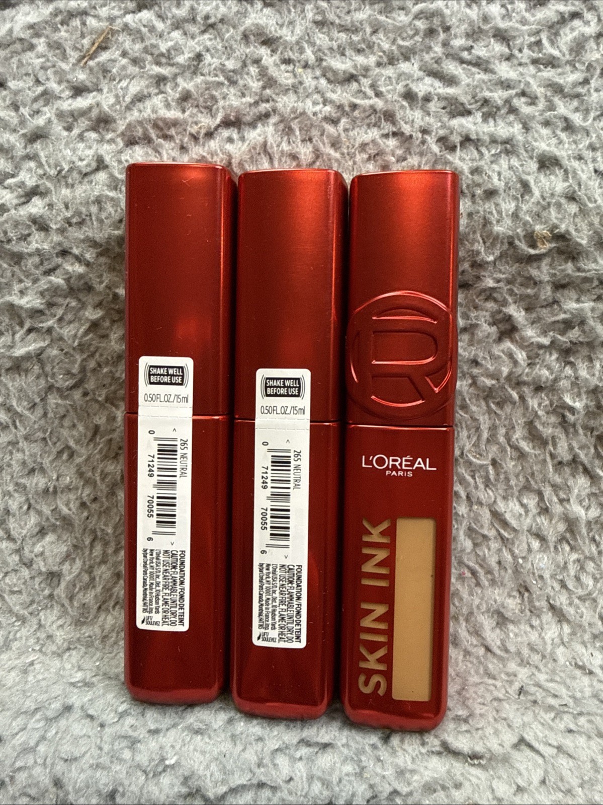 3 L’Oreal Paris Infallible Skin Ink Matte 2-in-1 Foundation Concealer 265 Medium