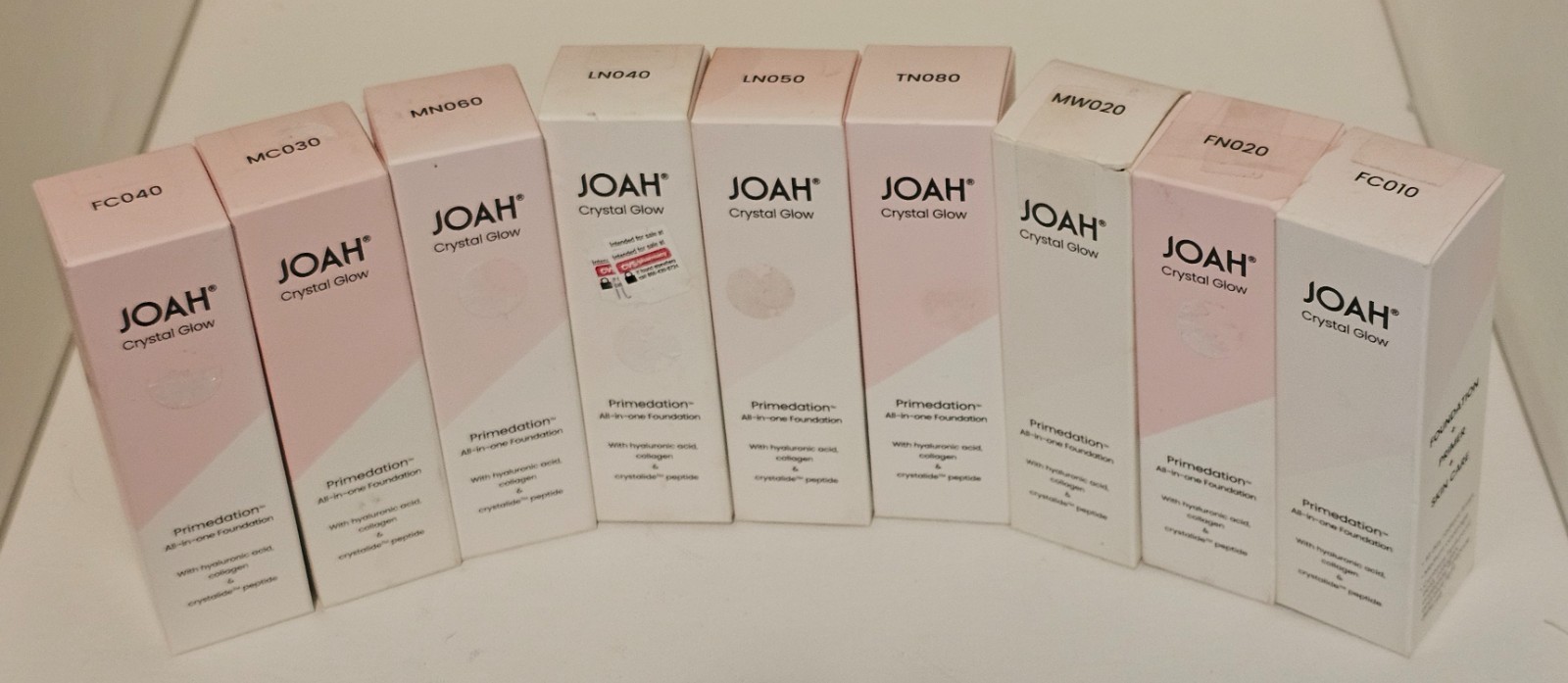 JOAH Crystal Glow Peptide-Infused Foundation, 1.01 fl oz -Choose Your Color