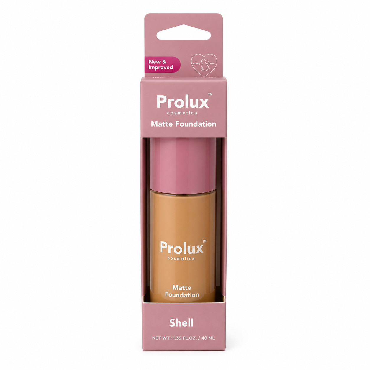 PROLUX – Matte Foundation – Color: Shell – 40 ml