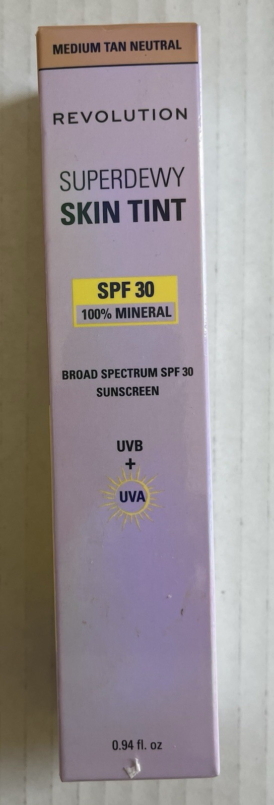 Revolution Superdewy Skin Tint SPF 30 Broad Spectrum Medium Tan Neutral 0.94