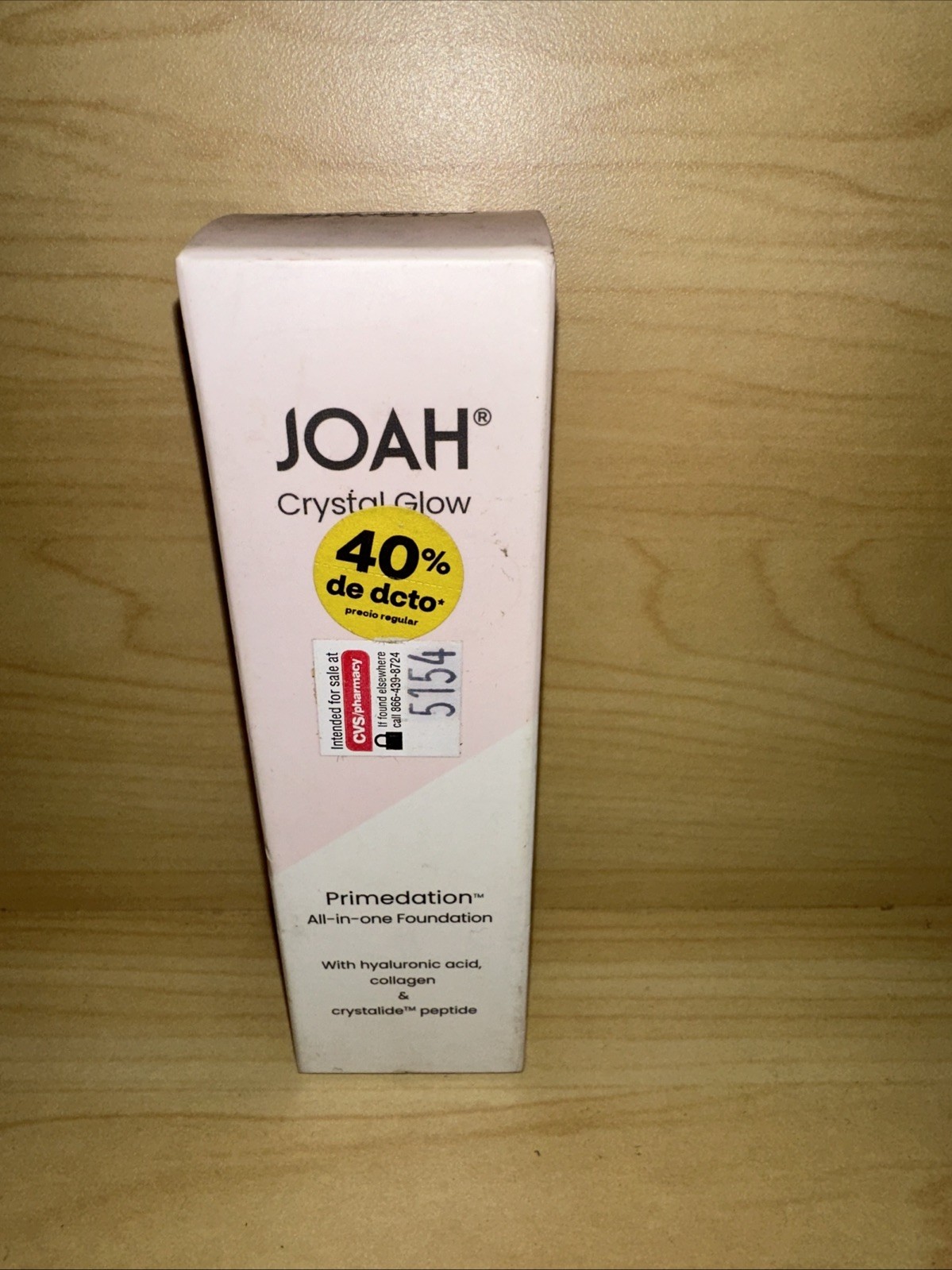 JOAH Crystal Glow Foundation – DW010 Dark With Warm Undertones