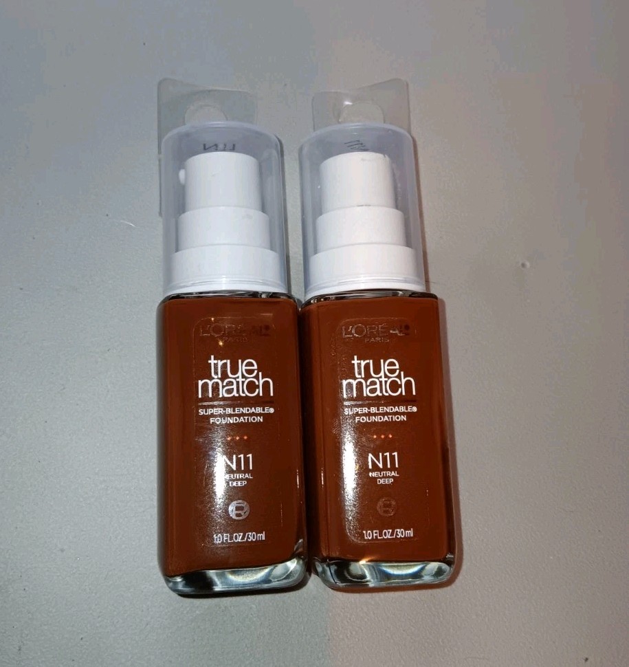 L’Oreal Paris True Match Super-Blendable Foundation N11, Color Deep, 1 Fl Oz (2)