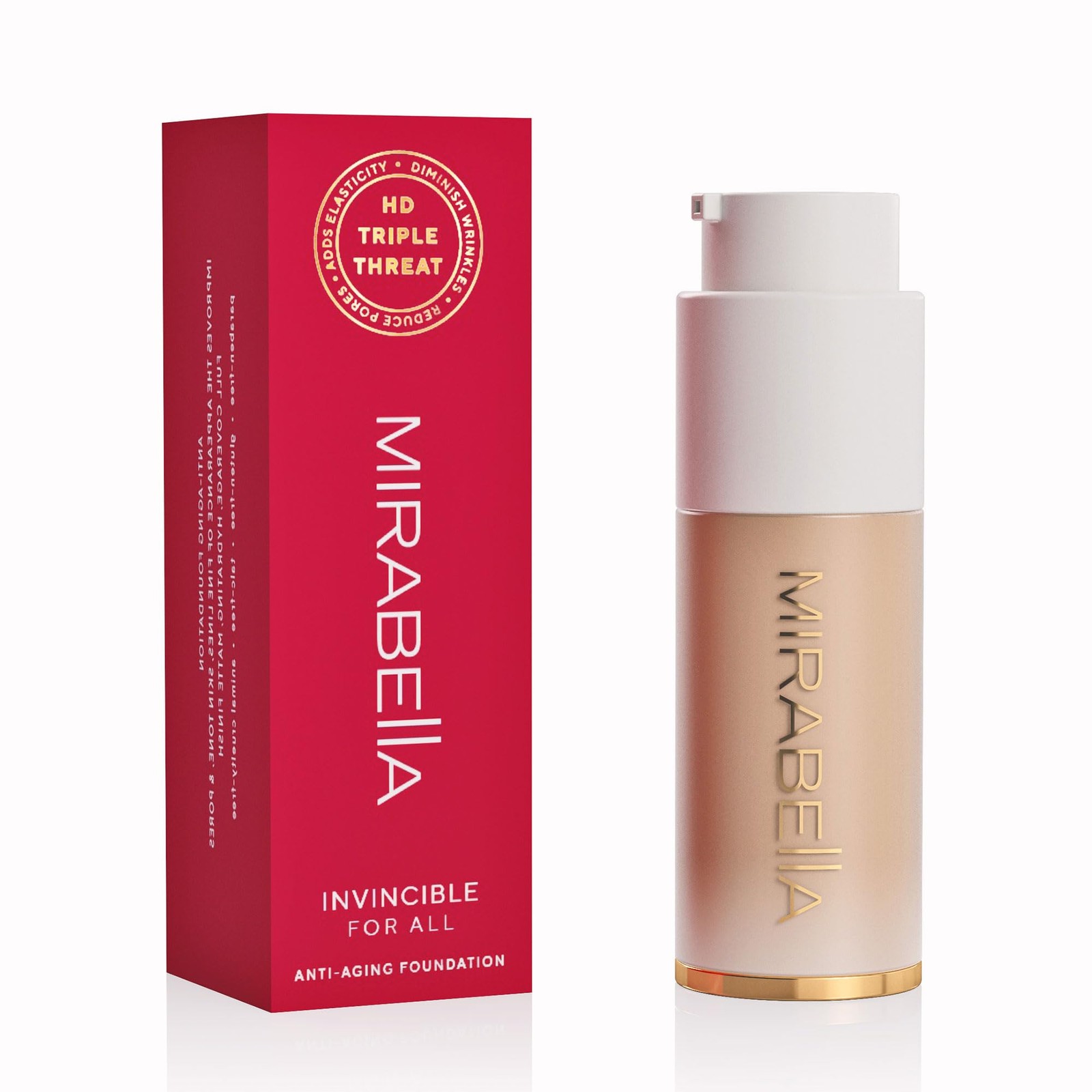 Mirabella – Invincible For All Hd Liquid Foundation Moisturizing Face Products