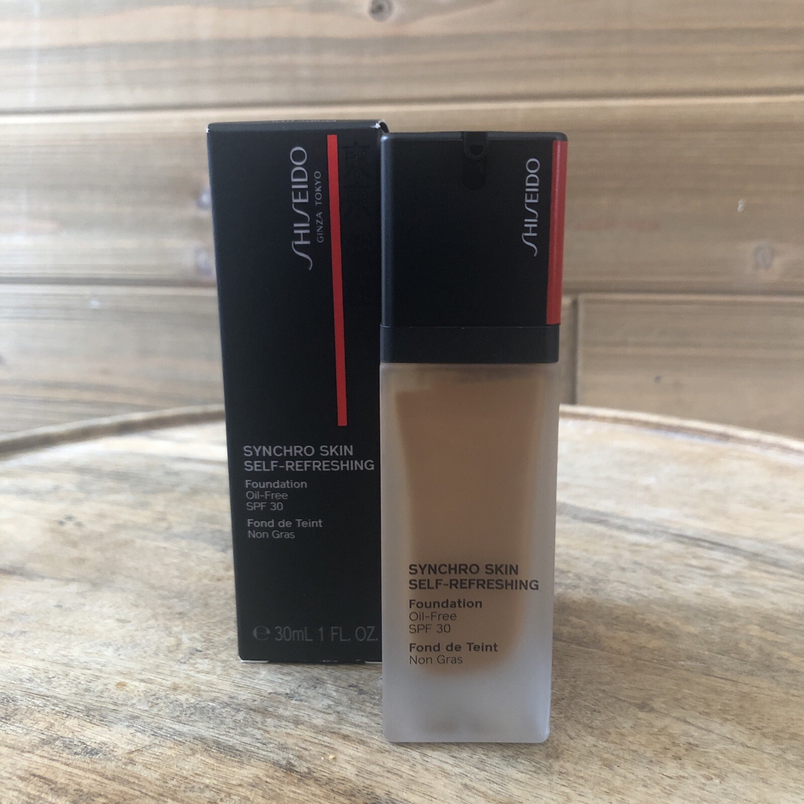 Shiseido Synchro Skin Self Refreshing Foundation Oil Free Spf 30 ~ 510 Suede ~