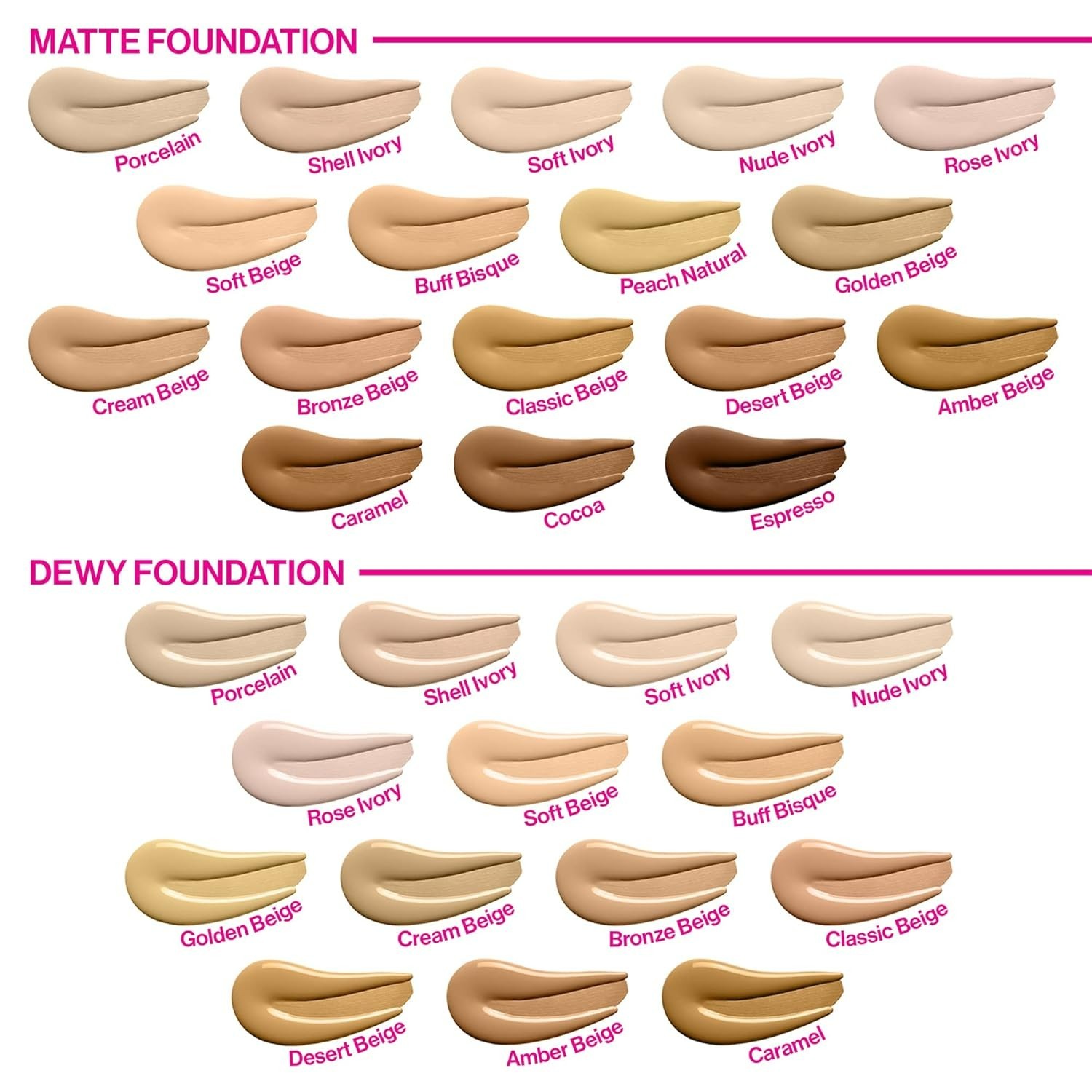 Hypoallergenic Matte Foundation for All Skin – & Cruelty-Free, 0.29 Oz