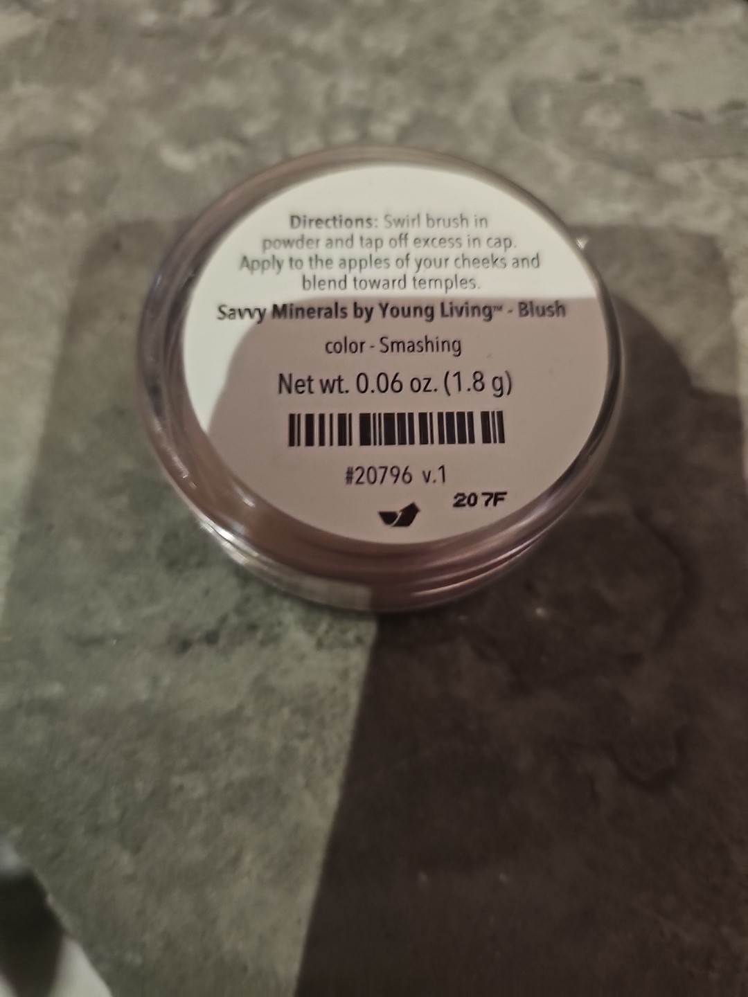 Young Living Savvy Minerals BLUSH Smashing 0.06 oz New Authentic