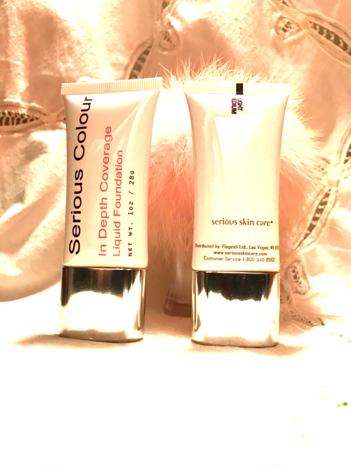 Serious skin care serious colour In-depth coverage liquid foundation Light/med