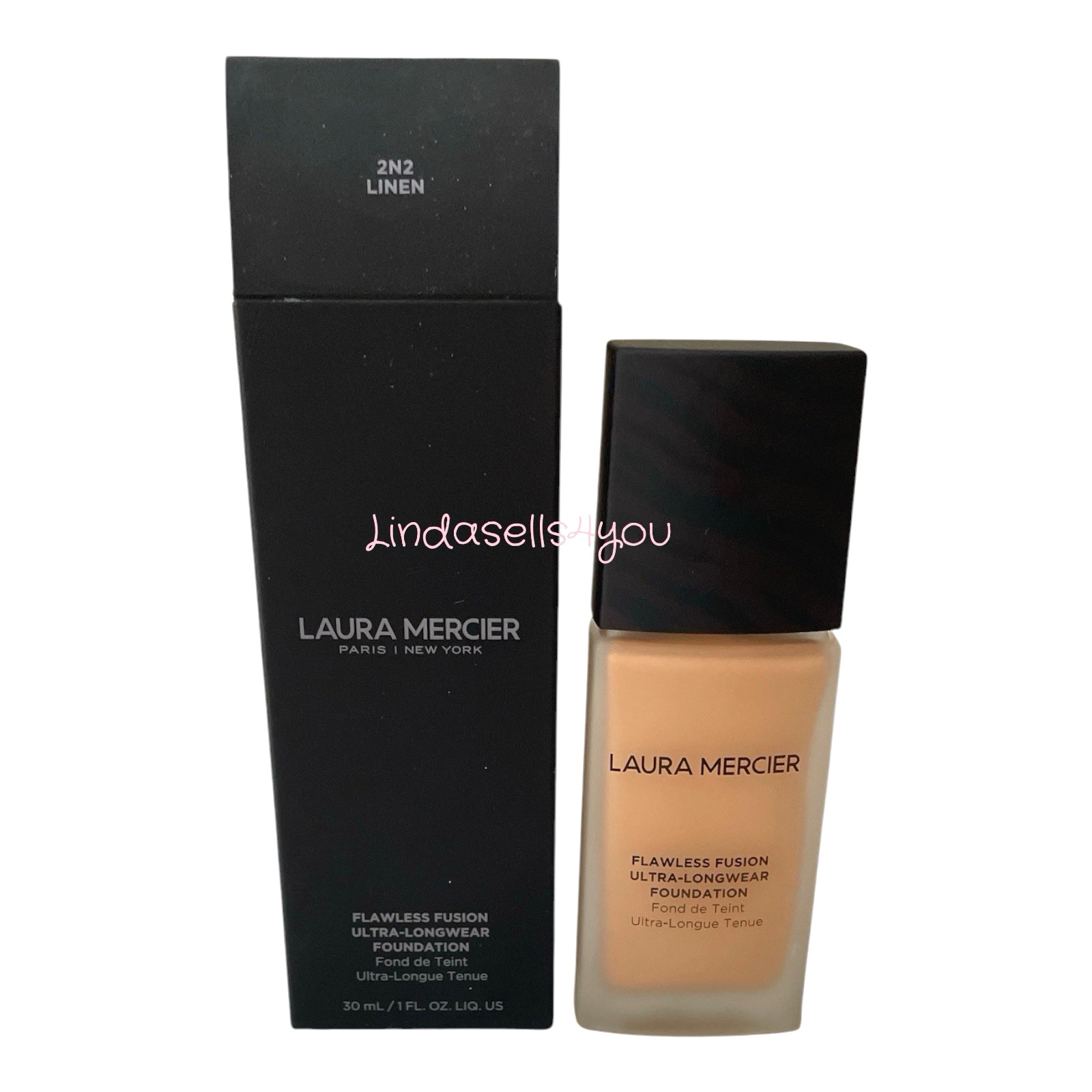 Laura Mercier Flawless Fusion Ultra Longwear Foundation Shade 2N2 LINEN 30 ml