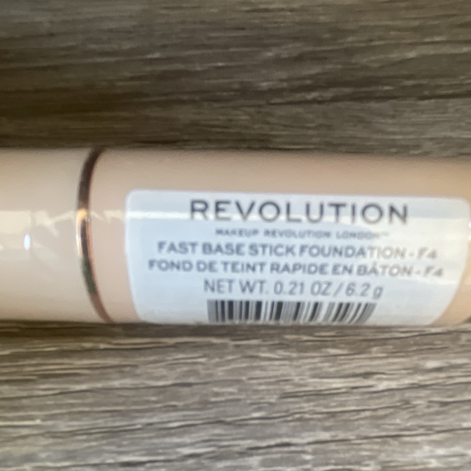Revolution Fast Base Stick Foundation Shade F4 Fiesta 0.21 oz