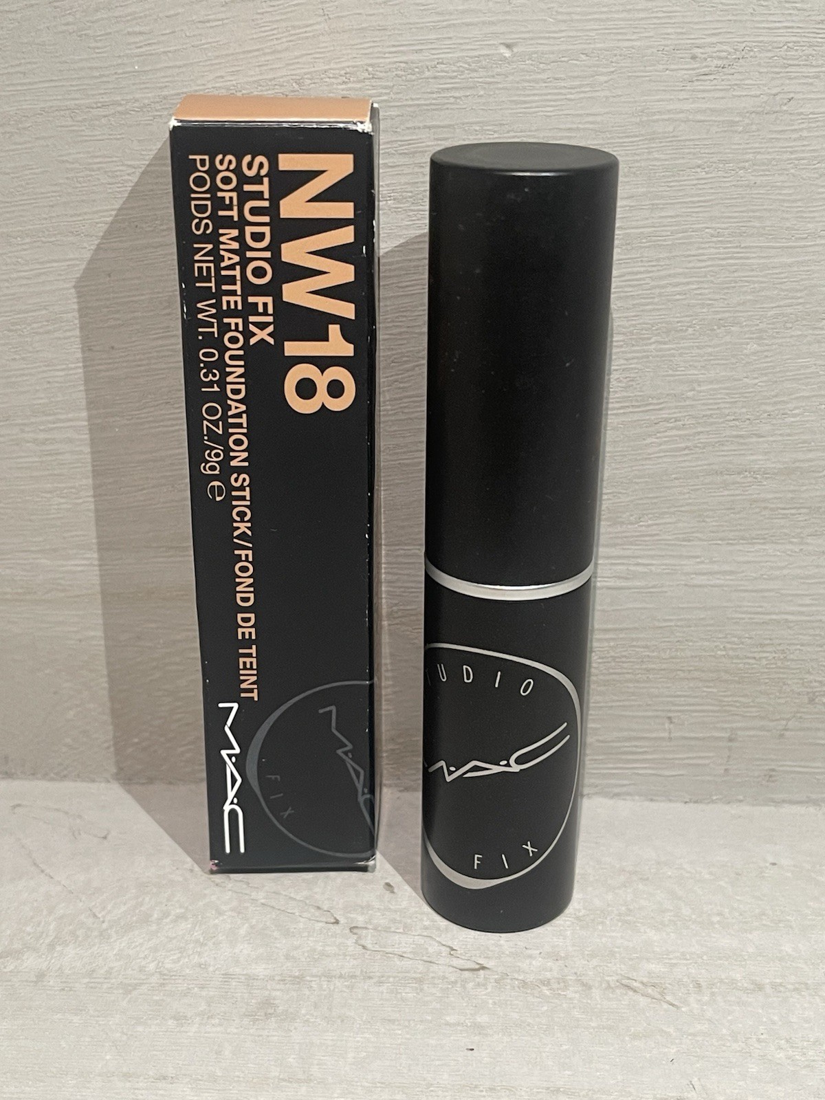 MAC Studio Fix Soft Matte Foundation Stick Shade NW18 Full Size .31oz / 9g