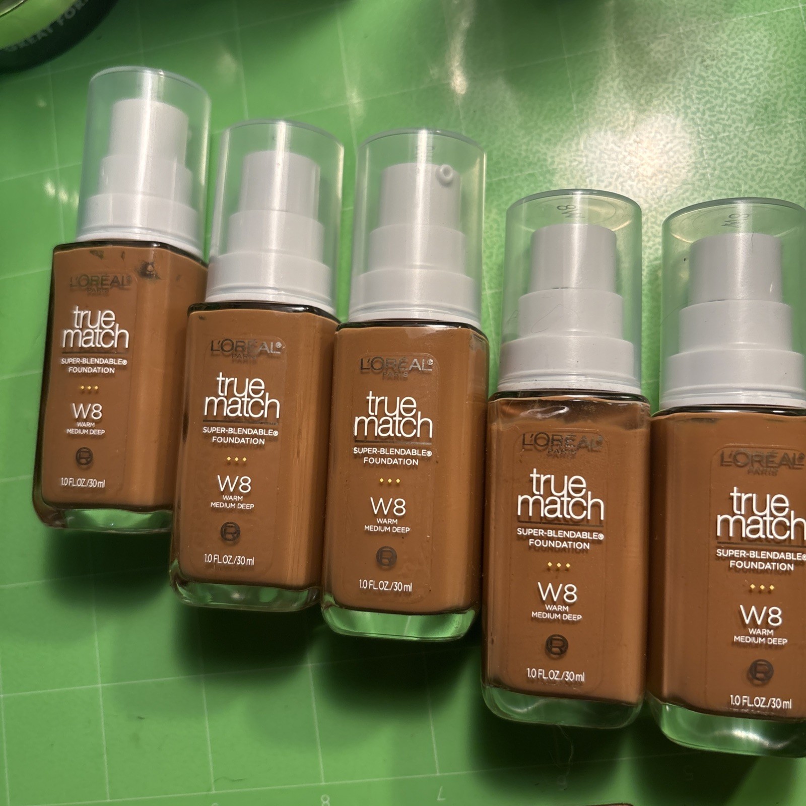 L’Oreal Paris True Match Super-Blendable Foundation W8 Warm Medium Deep —5