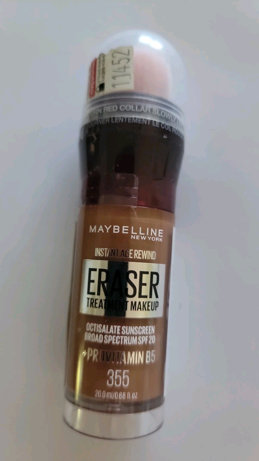 NEW Maybelline Instant Age Rewind Eraser Treatment Makeup #355 .68oz./20ml