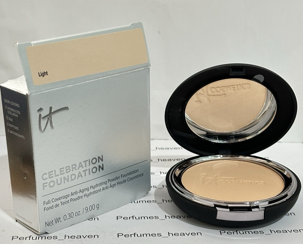 IT Cosmetics Celebration Foundation Anti-Aging Powder – LIGHT ~ Full Size 9.00g