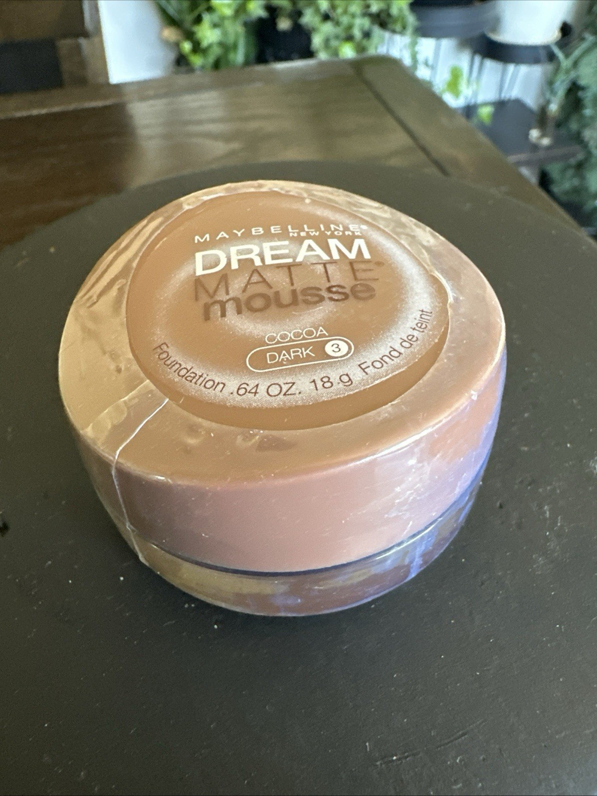 Maybelline Dream Matte Mousse Foundation Cocoa Dark 3 Discontinued Deadstock NOS