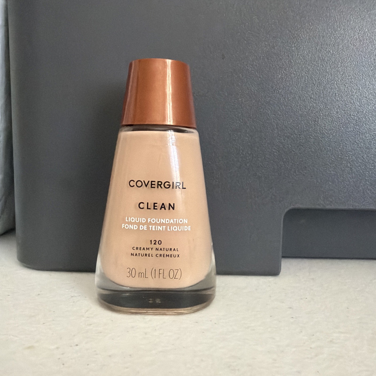 CoverGirl Clean Liquid Foundation # 120 Creamy Natural – New SEALED
