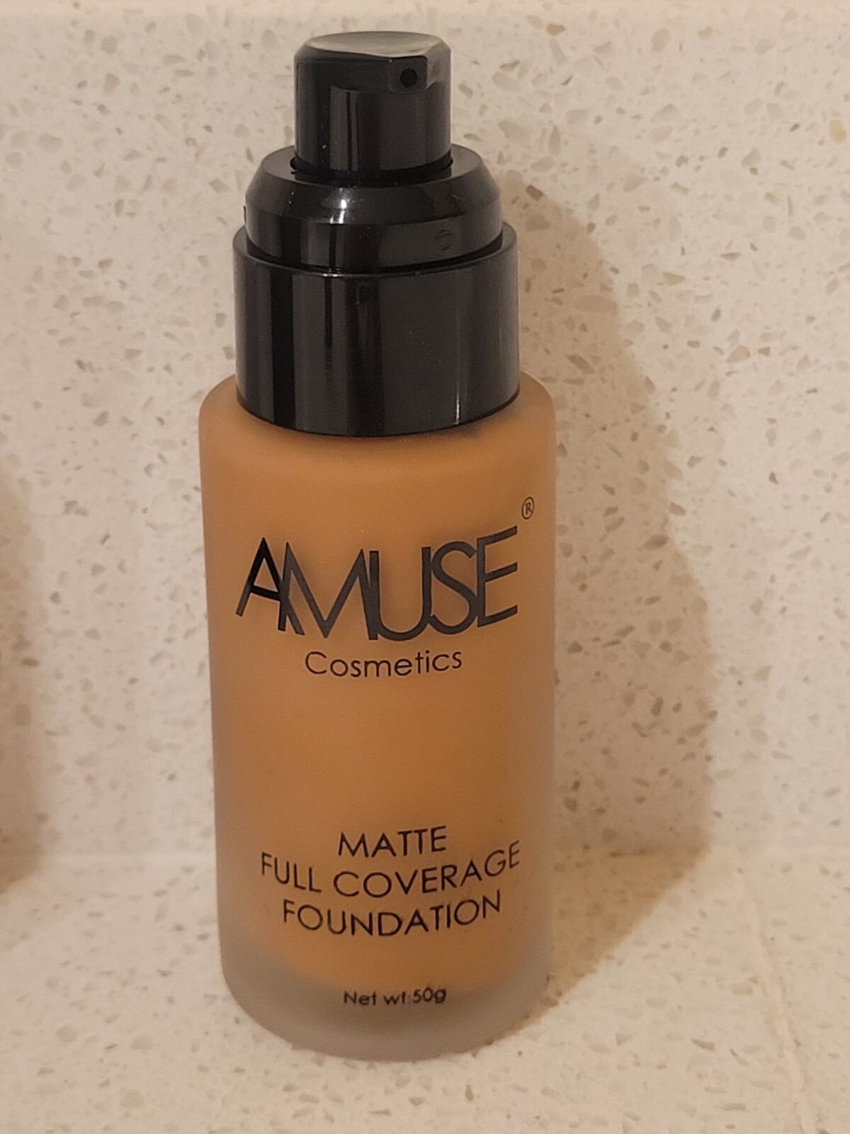 Amuse Cosmetics Full Coverage Foundation Semi Matte Finish COCOA 1.75oz BNIB