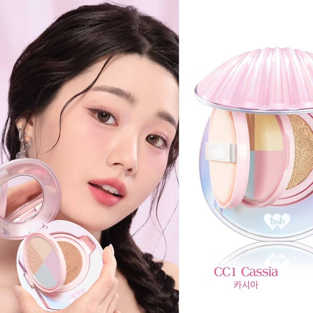 bnb Barenbliss Bloomvegan Better me 2-in-1 Cushion & Compact Powder