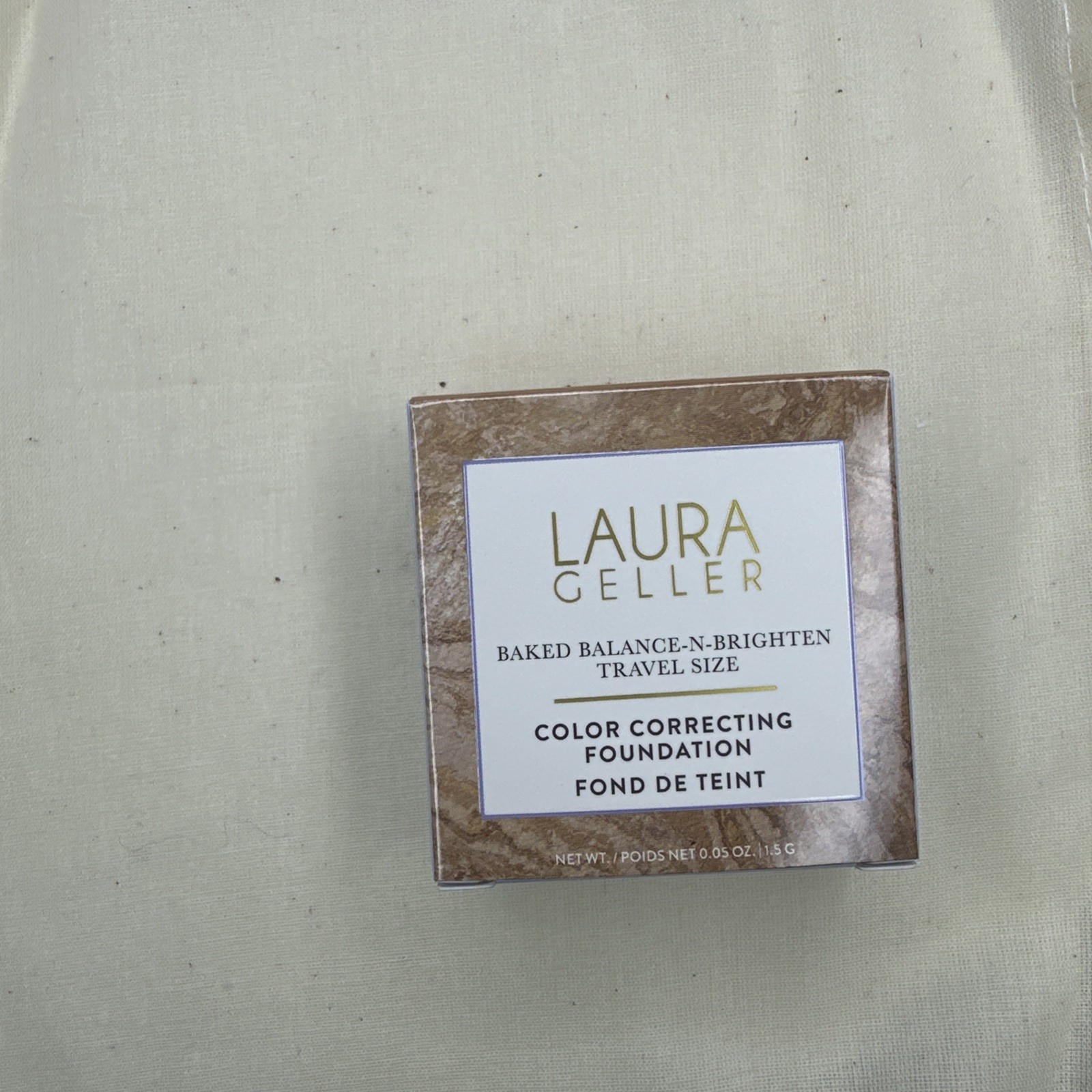 Laura Gellar Baked Balance N Brighten Travel Size Color Correcting Foundation