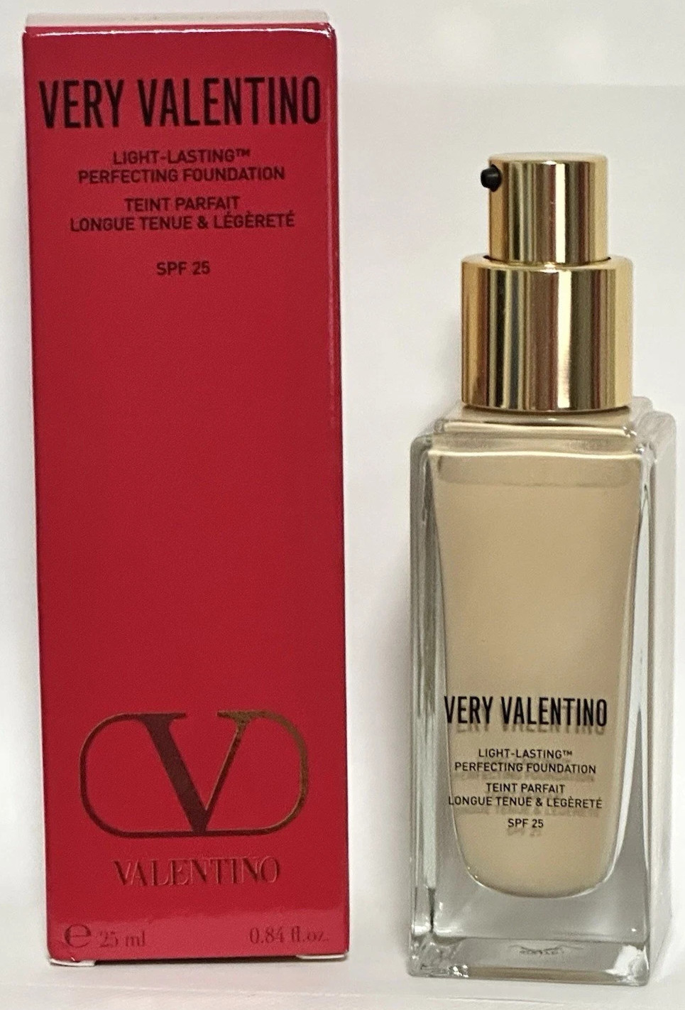 Valentino Beauty Very Valentino Foundation SPF 25 – La1 Light Ambra New In Box