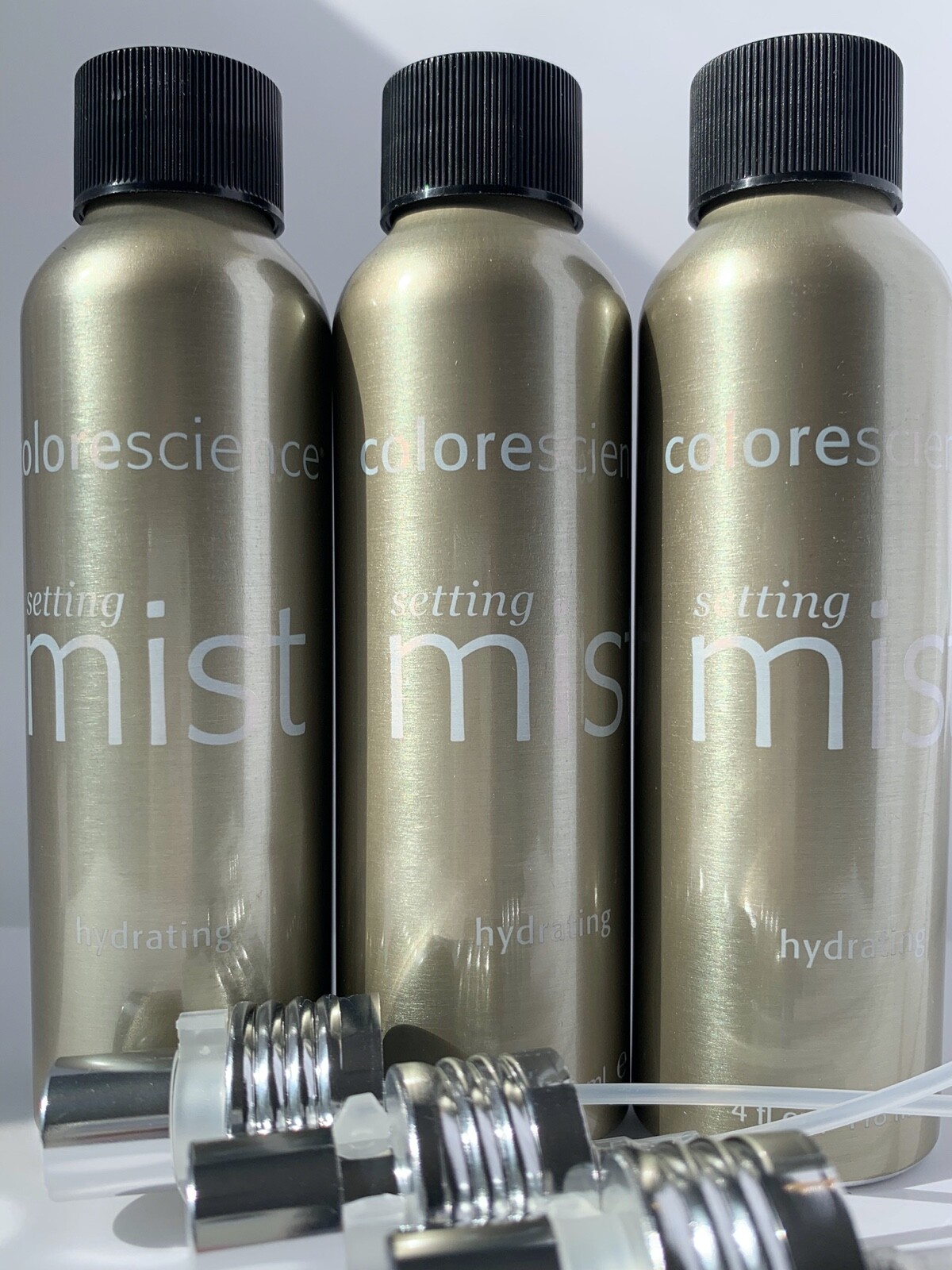 COLORESCIENCE Hydrating setting Mist full size Spray-on Setting Mist and BONUS
