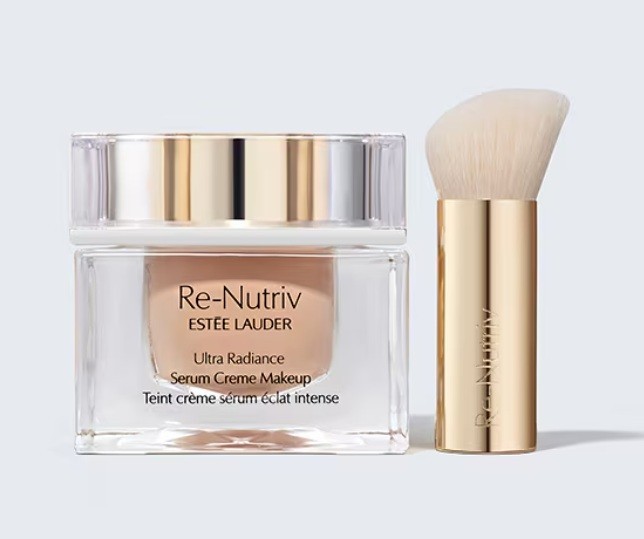 Estee Lauder Re-Nutriv Ultra Radiance Serum Creme Makeup Foundation Cool Vanilla