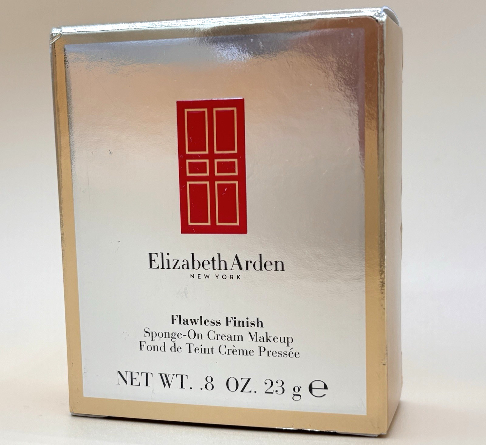 Elizabeth Arden Flawless Finish Sponge-On Cream Makeup Gentle Beige 02 NEW