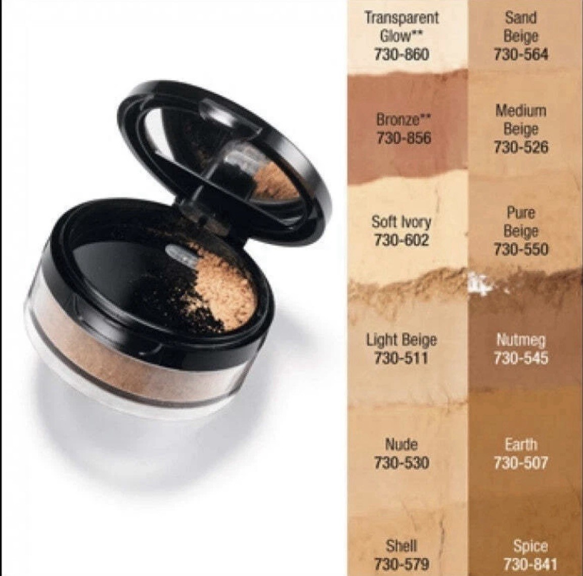 Avon Smooth Minerals Foundation Loose/ Pressed Powder, Orig/ True Color. Choose