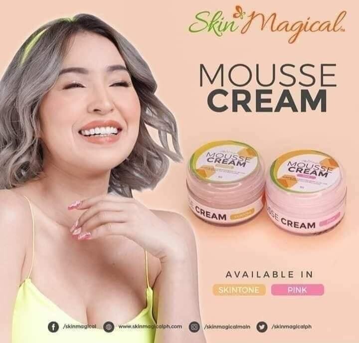 Skin Magical Mousse Cream Foundation, Sunblock, Concealer , PINK TONE