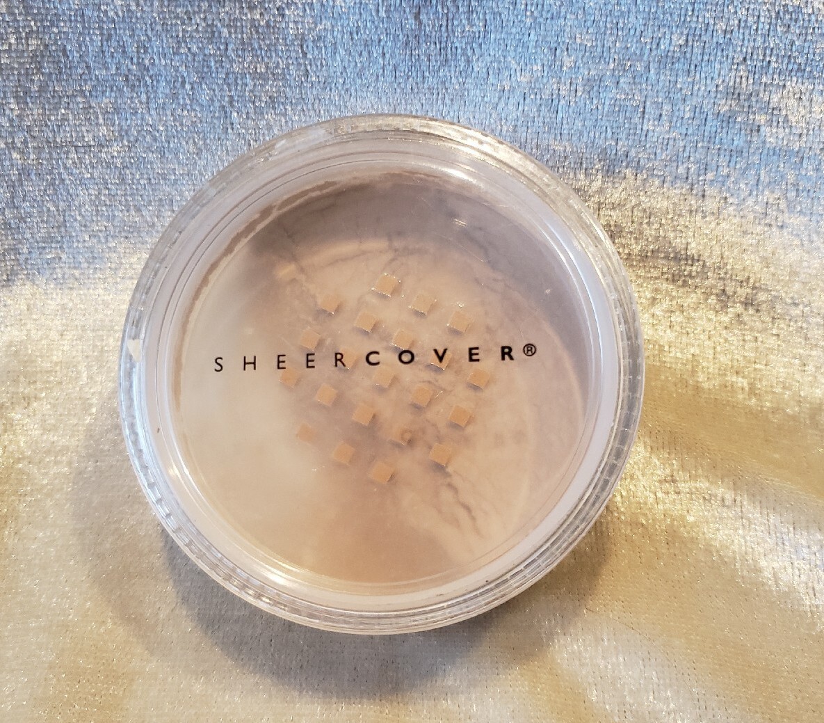 SHEER COVER Mineral Foundation loose face powder LATTE 4 g NEW large size Rare