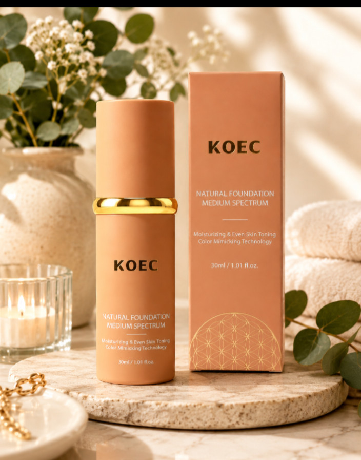 KOEC Natural Foundation Medium Spectrum-30ml/1.01 fl oz