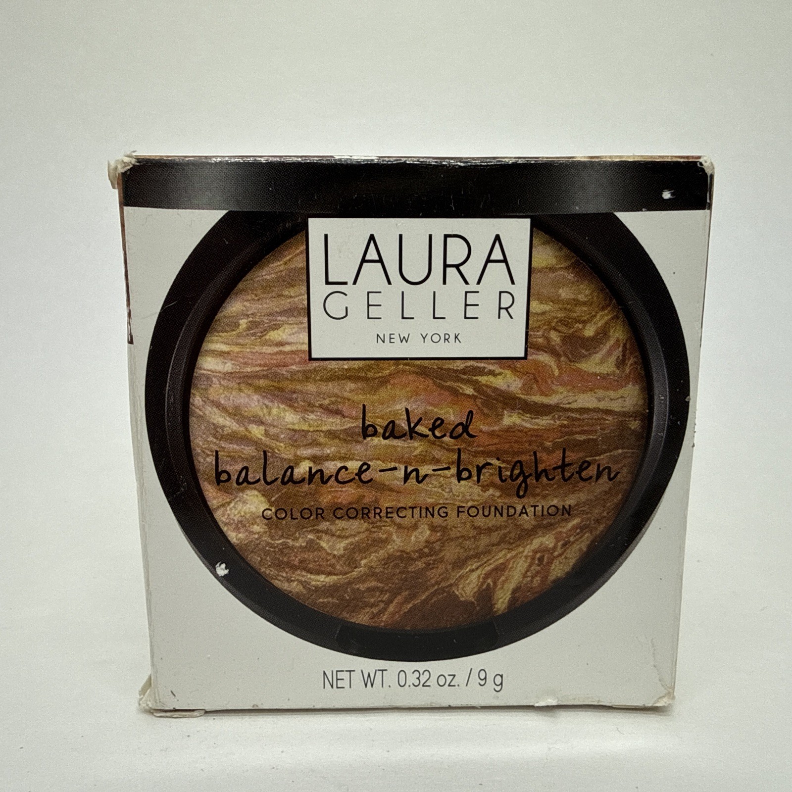 Laura Geller Baked Balance-N-Brighten, Color Correcting Foundation Deep, 0.32 oz