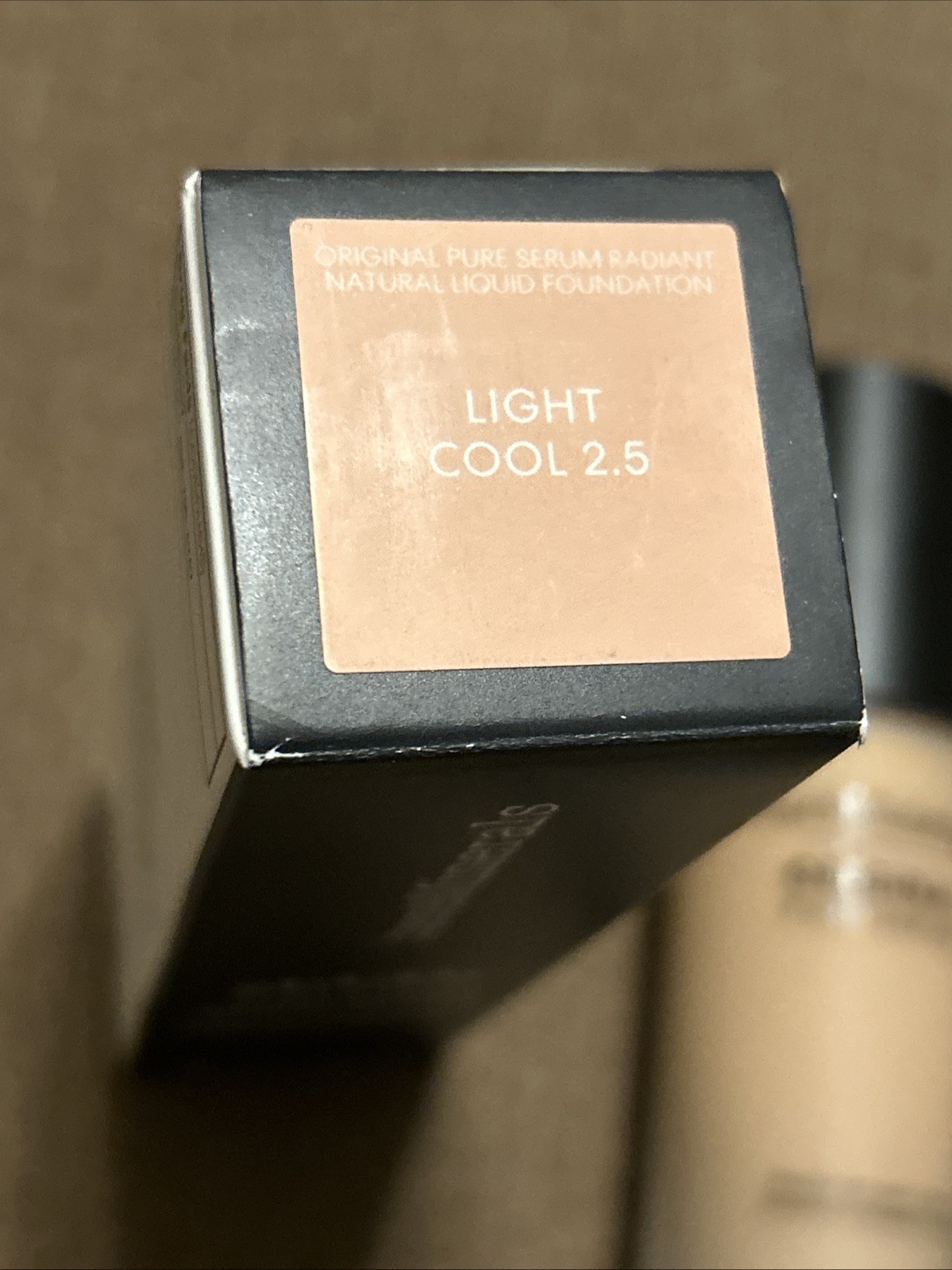BareMinerals 0riginal Pure Serum Liquid Foundation SPF20 2 Light Cool 2.5 New