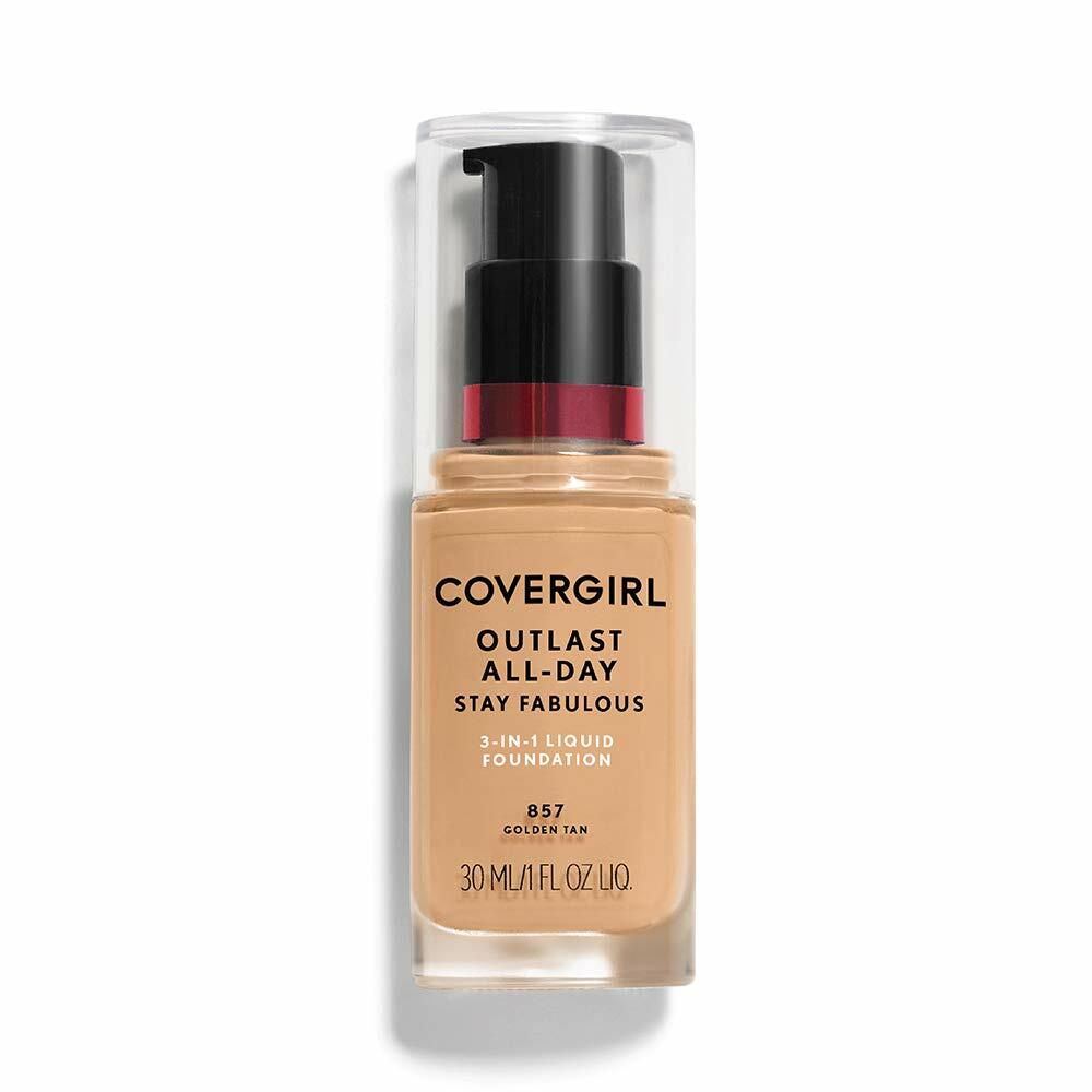 CoverGirl Outlast All Day Stay Fabulous 3-in-1 Foundation #857 Golden Tan