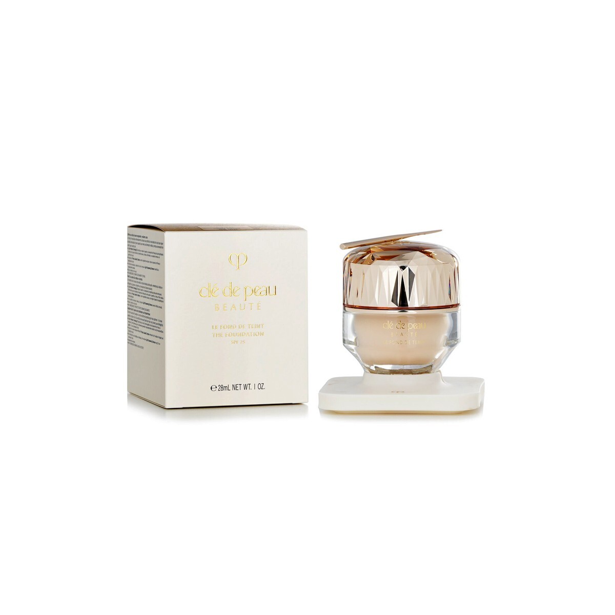 Cle De Peau The Foundation SPF 25 DEEP TAN BEIGE B60 – 28mL / 1 Oz. SEALED BOX
