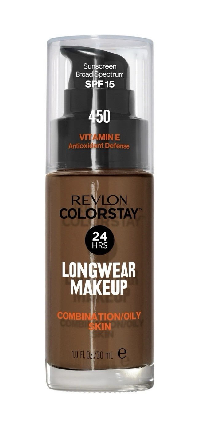 Revlon ColorStay Makeup for Combination/Oily Skin SPF 15, 1.0 FL OZ – Mocha 450-