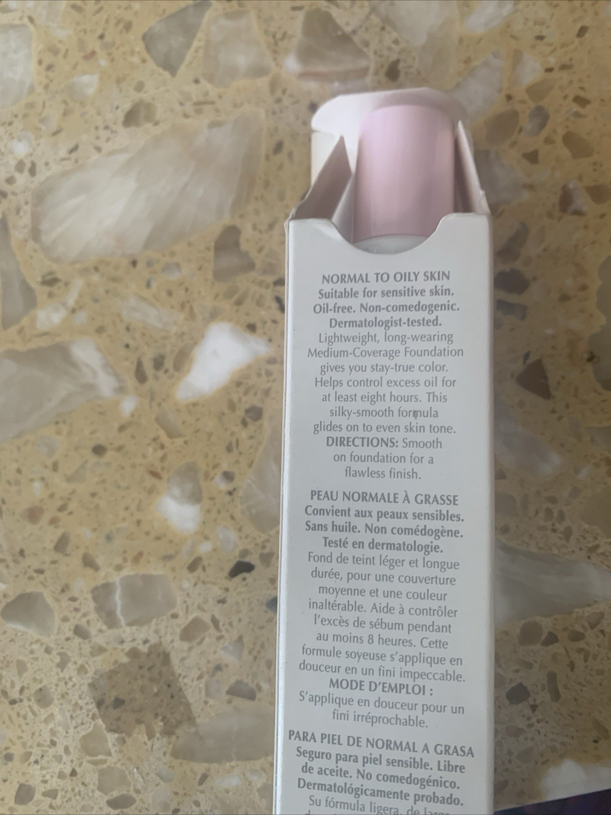 BEIGE 302 Mary Kay Medium Coverage Foundation Pink Cap. New