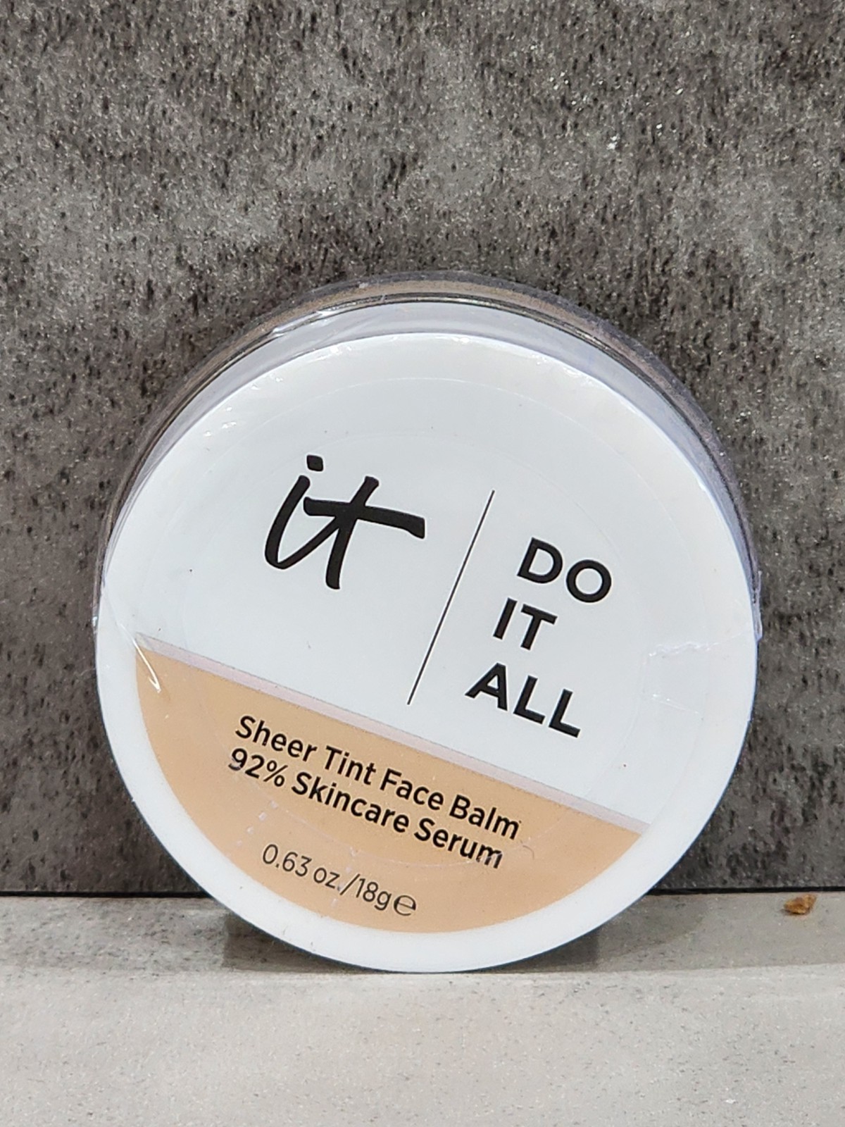 IT Cosmetics Do It All Sheer Tint Face Balm FAIR WARM 120 0.63 oz/18g NEW SEALED