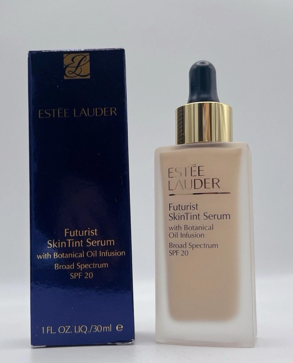 Estee Lauder Futurist SkinTint Spf20 Serum Foundation 1N2 ECRU~ 1oz/ 30mL NIB.