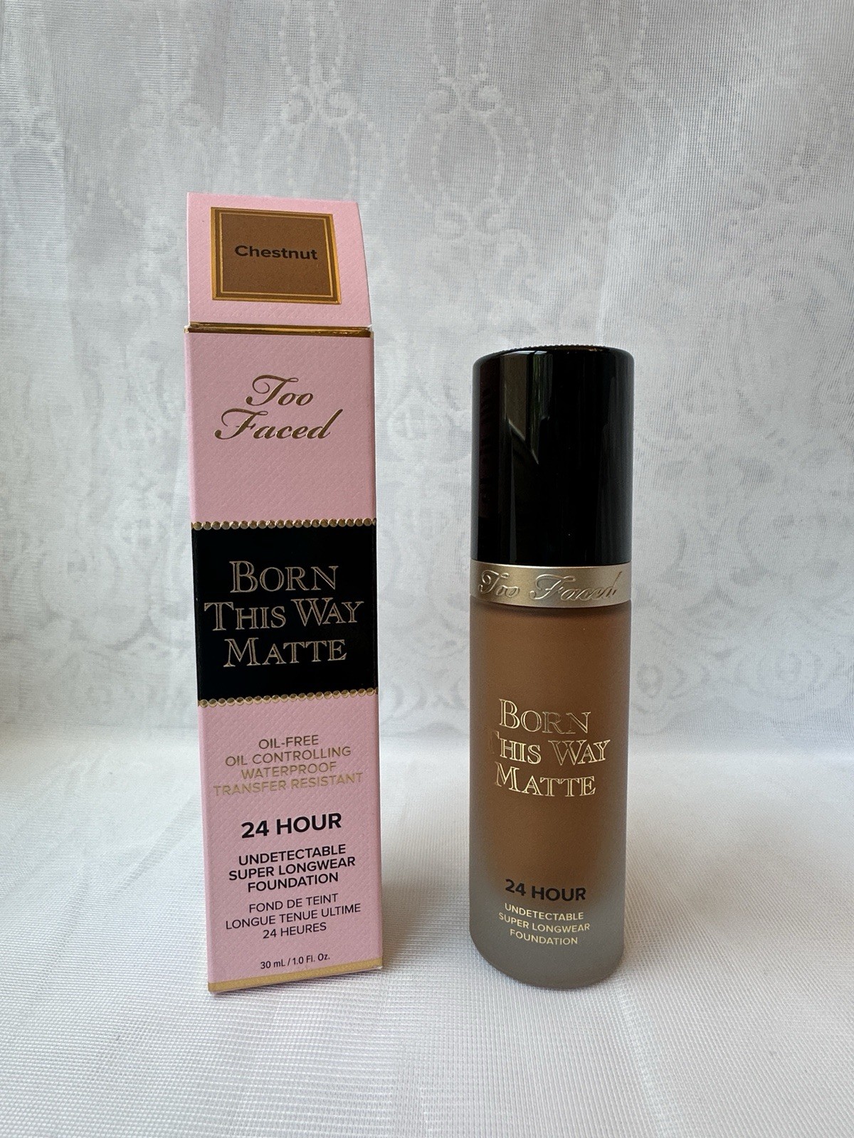 Too Faced Born This Way Matte 24hour Super Longwear Foundation- Chestnut 1oz New