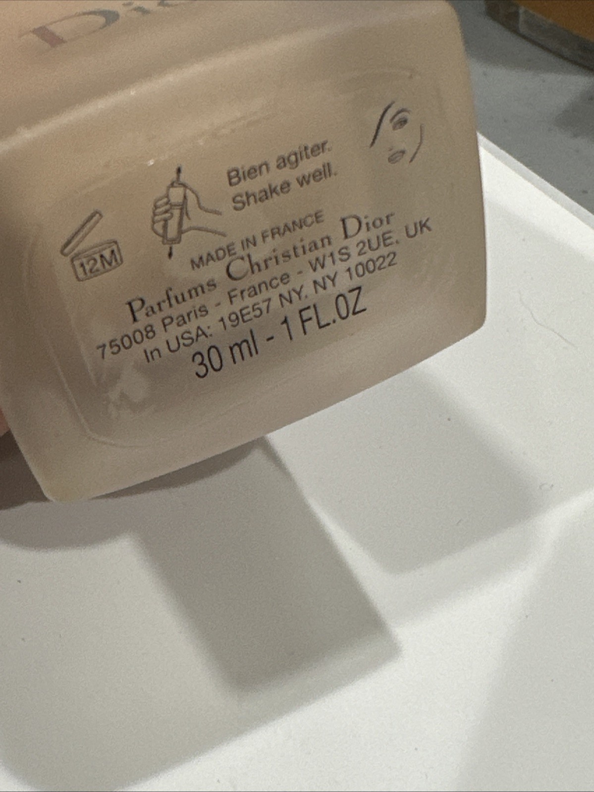 Dior Forever Transfer-Proof 24H Foundation SPF 15 – 1CR Cool Rosy – 1 oz *READ*
