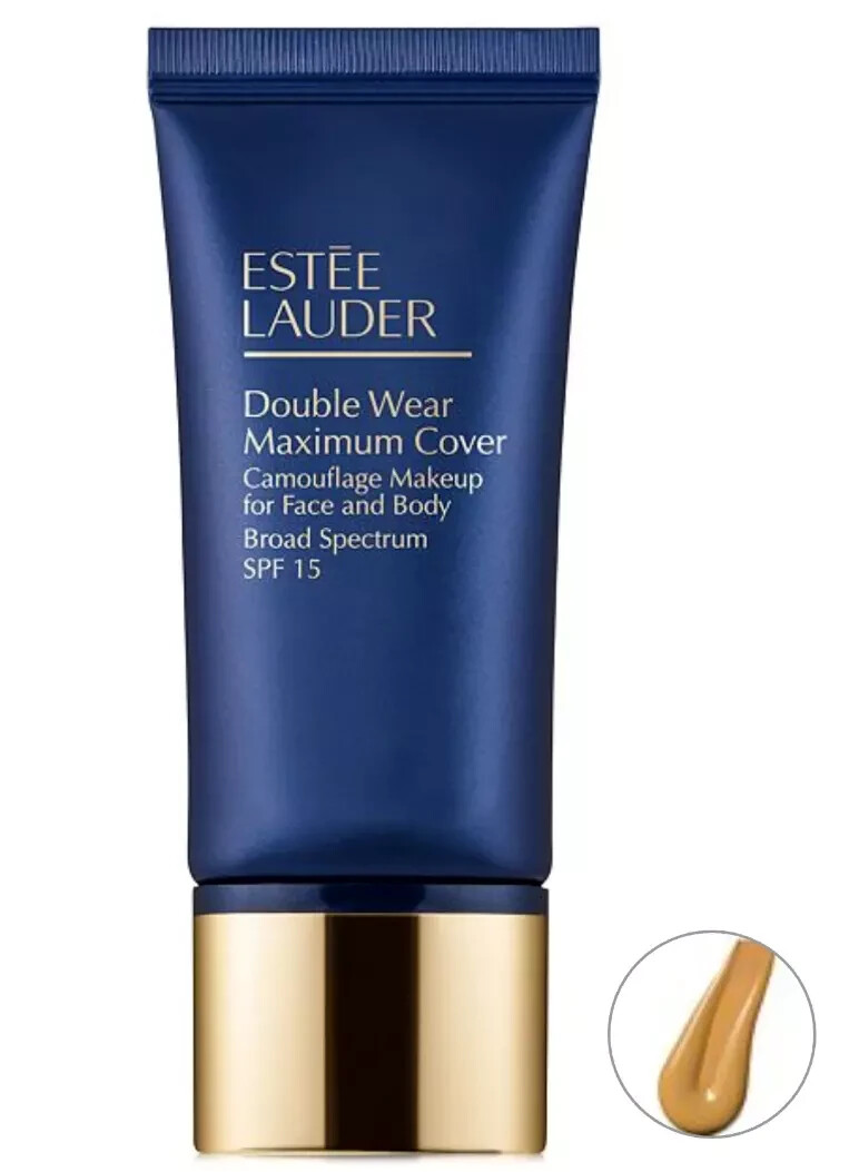 Estee Lauder Double Wear Maximum Cover Camouflage Makeup 4N2 SPICED SAND