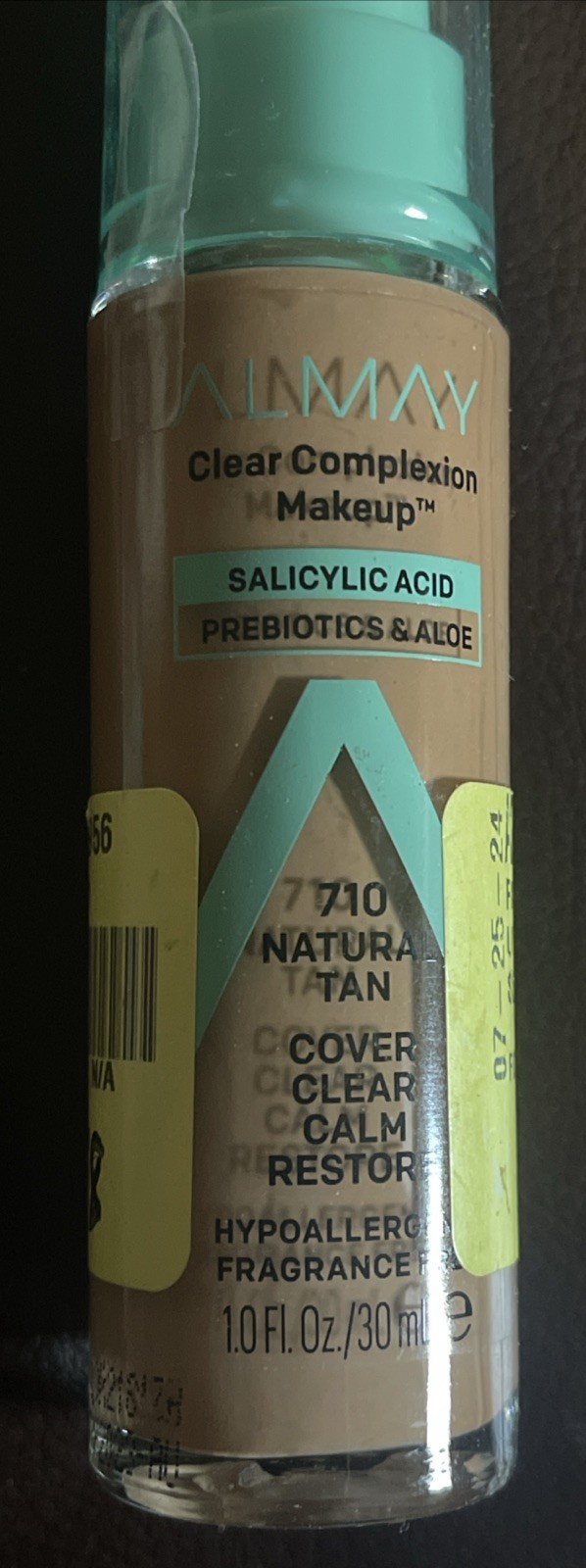 (2 Bottle) Almay Clear Complexion Makeup #710 Natural Tan