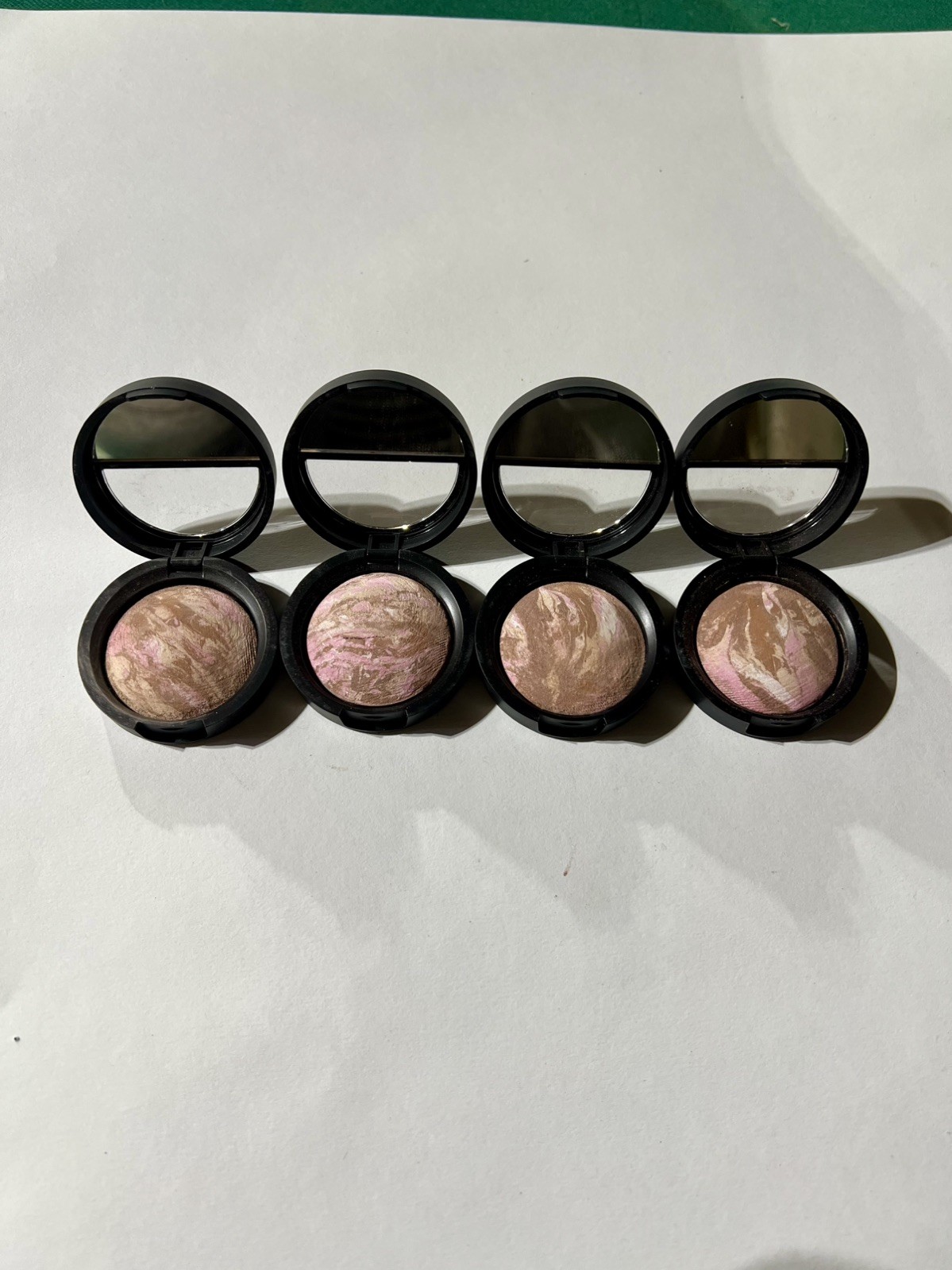 Lot of 4 ~ Laura Geller Bronze-N-Brighten Foundation “Fair” Travel Size
