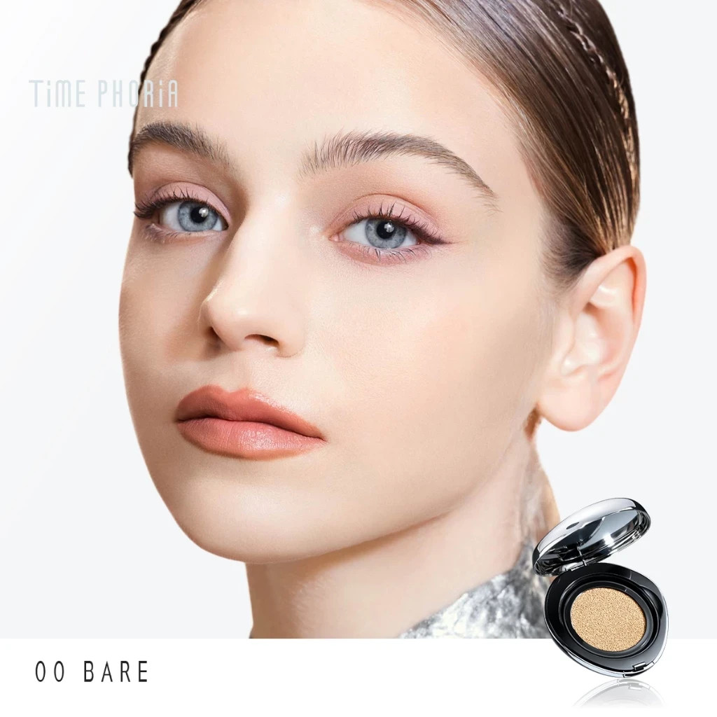 TIME PHORIA Timeless Lumina Matte Perfection Cushion Foundation Full Coverage