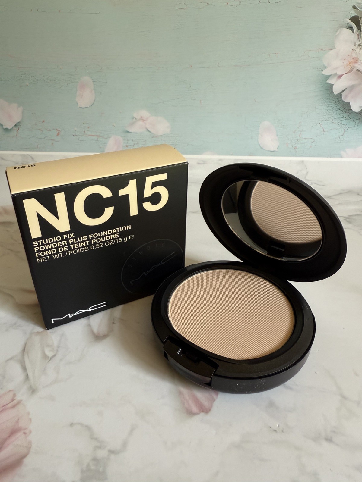 NC15 ~ MAC Studio Fix Powder Plus Foundation, Original Formula, Full Size, NIB