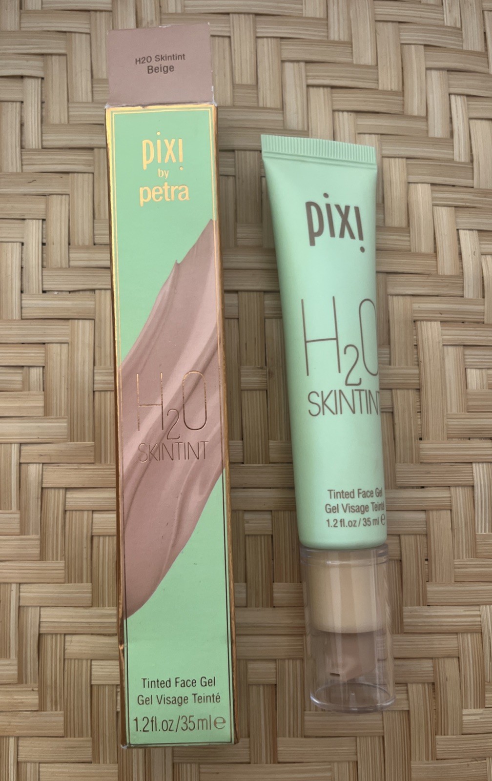 Pixi by Petra H2O SkinTint Face Gel, BEIGE, 1.2 fl oz *READ*