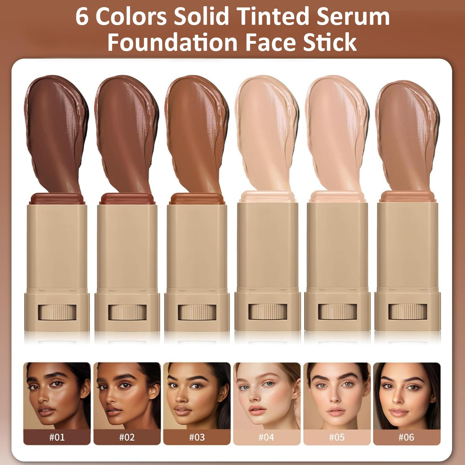 Beauty Balm Serum Boosted Skin Tint – Hydrating 1 Count (Pack of 1), 3#