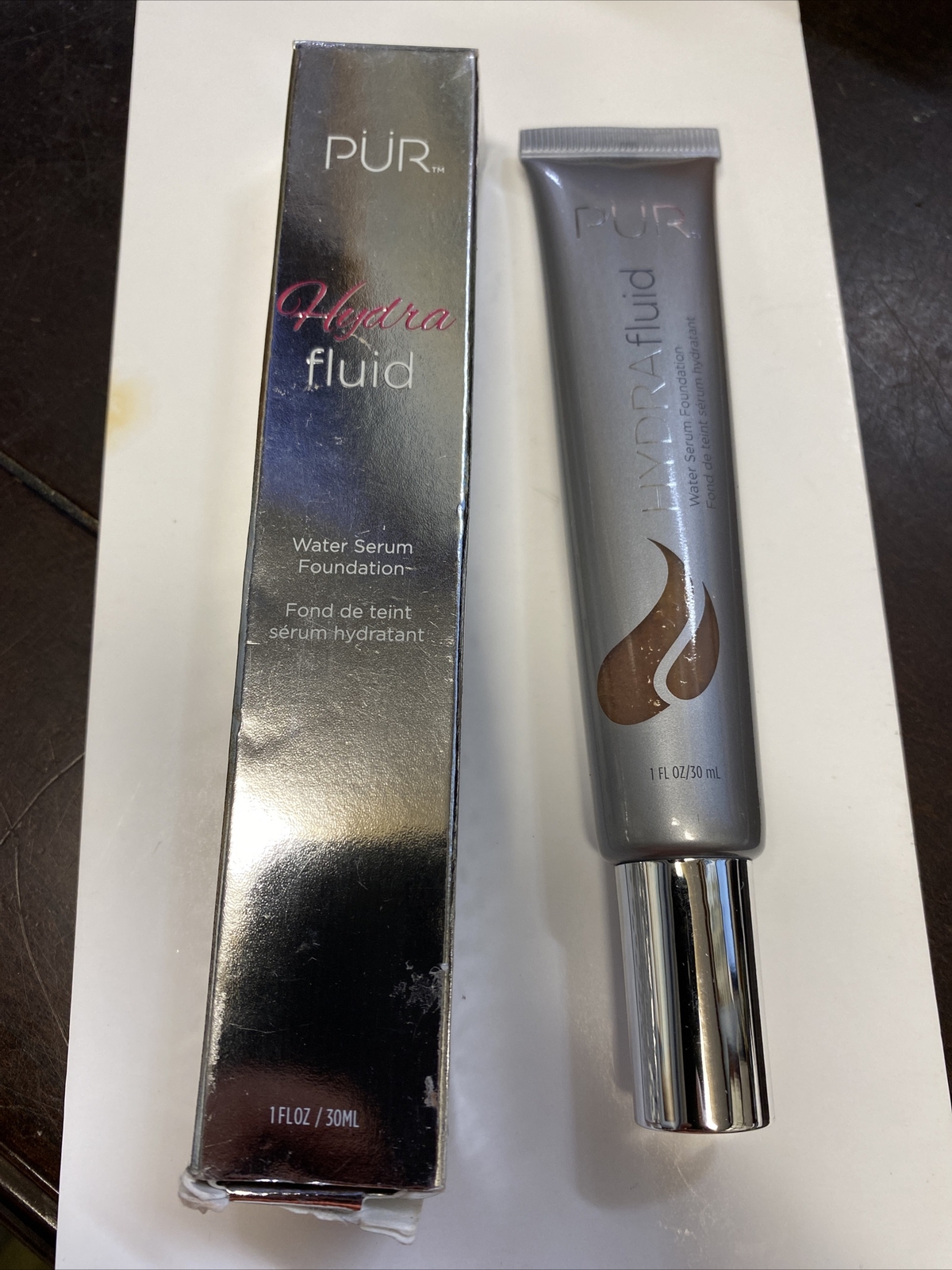 PUR Hydra Fluid 4- in – 1 Water Serum Foundation Deep 1oz