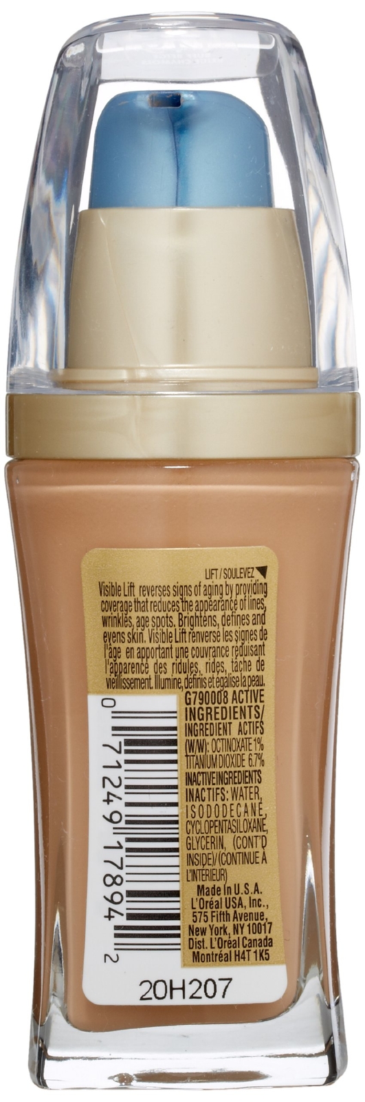 L’Oreal Paris Visible Lift Serum Foundation Makeup, 149 Buff Beige, 1 fl oz