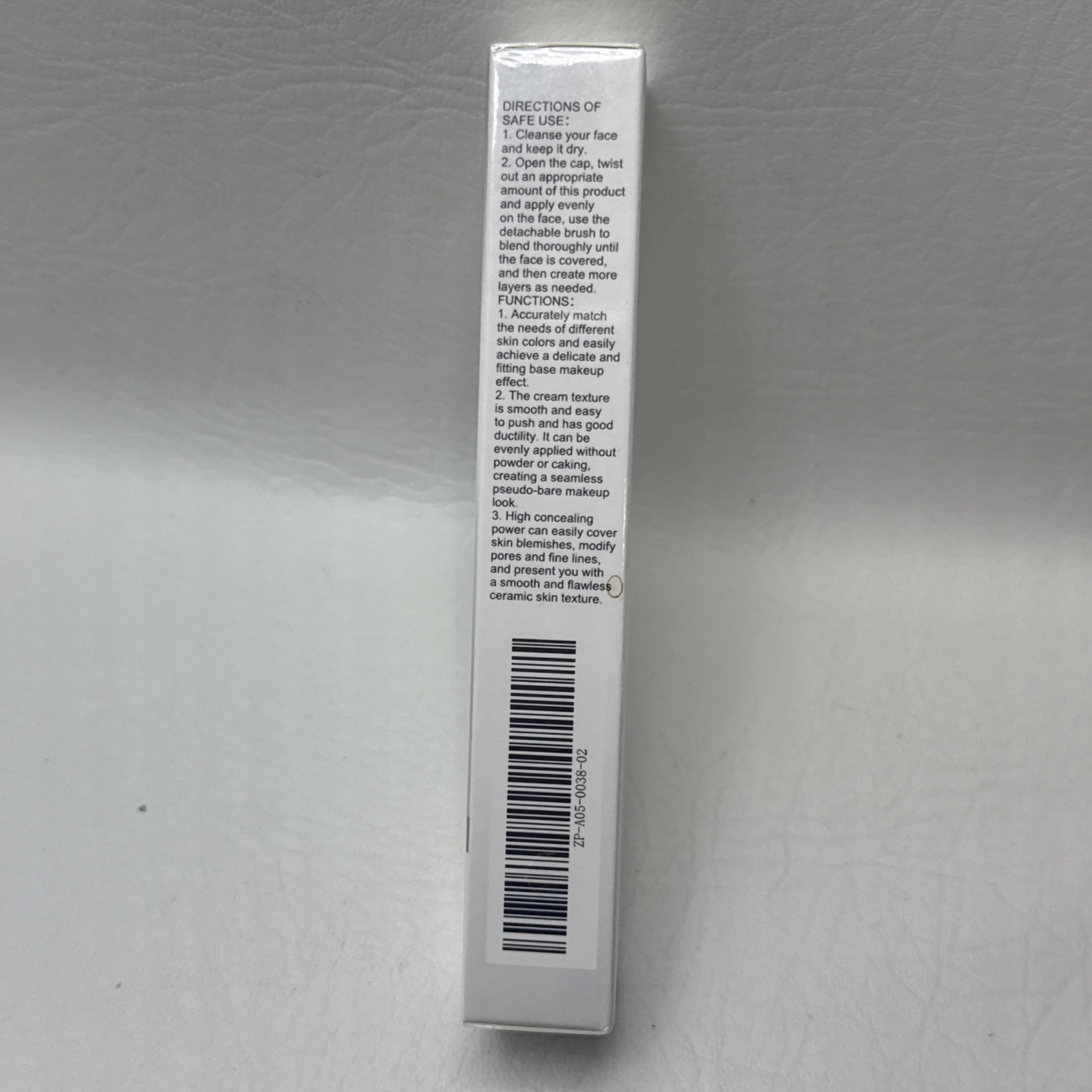 Zephoco Color Changing Foundation Stick Makeup ZP-A05-0038-02 Natural